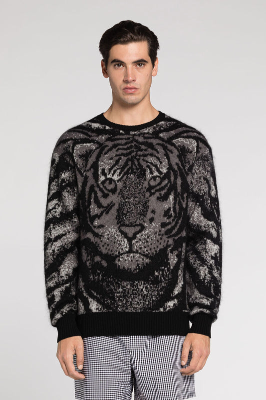 Maglione Tiger di Roberto Cavalli