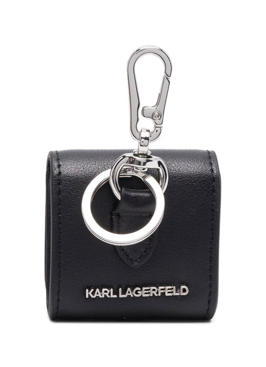 Ikonik leather airpod case Karl Lagerfeld